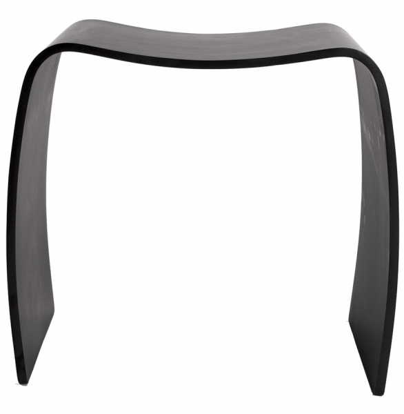 Taburet de design MITCH negru 49x32x44 cm lemn, LS00190BL - Kokoon [3]