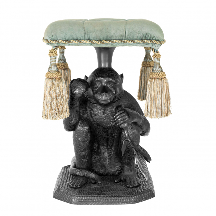   Taburet Maimuță negru 112863 EICHHOLTZ [2]