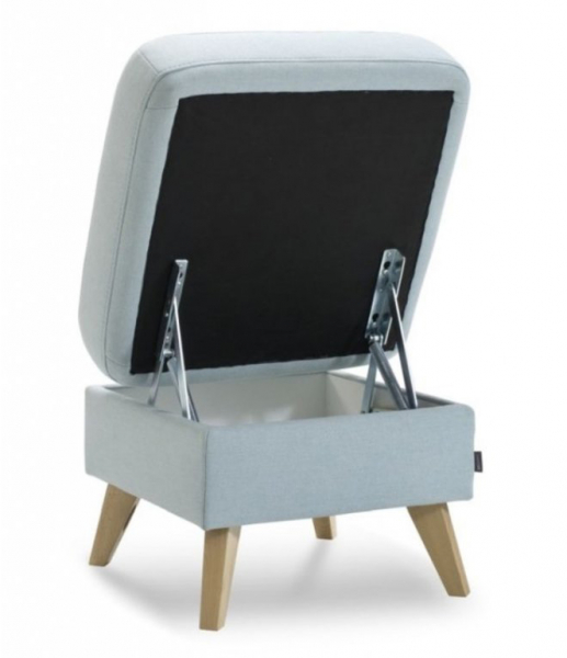 Taburet Nappa cu spatiu depozitare, tapiterie personalizabila , NAPPA TBS A1 - Gala Collezione [6]