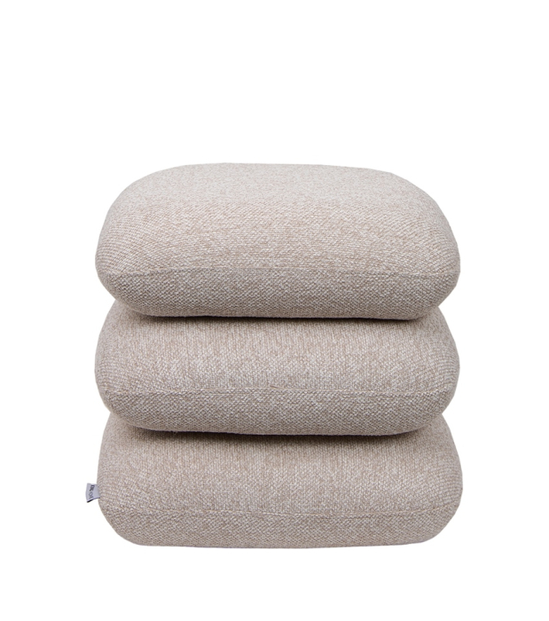 Taburet Stones 54x54x40 cm, Bej - King Home [3]