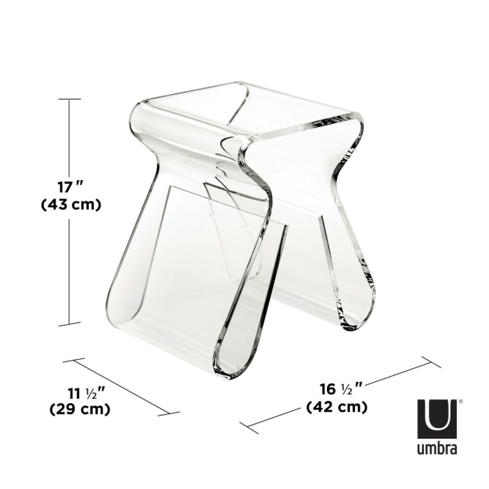 Taburet UMBRA MAGINO, acrilic transparent [6]