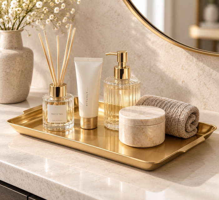 Tavă decorativă Premier, Auriu Finisaj Auriu - SHP [2]