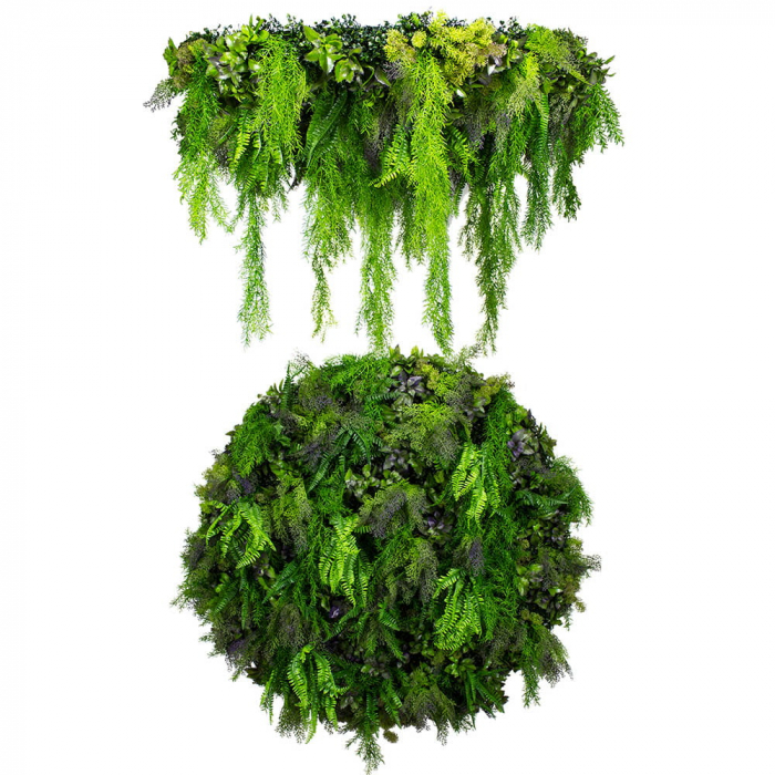 Tavan din artificial Violet Pinch 100cm [2]