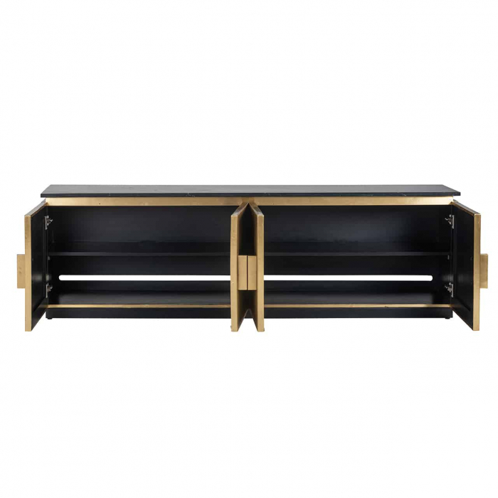 TV-Unit Ironville cu 4 uși (Gold), 7577 - Richmond Interiors [4]