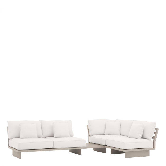   Canapea exterioară Royal Palm din pânză Sunbrella bej 114998 EICHHOLTZ [6]