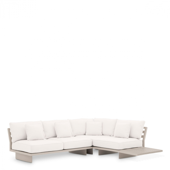   Canapea exterioară Royal Palm din pânză Sunbrella bej 114998 EICHHOLTZ [1]