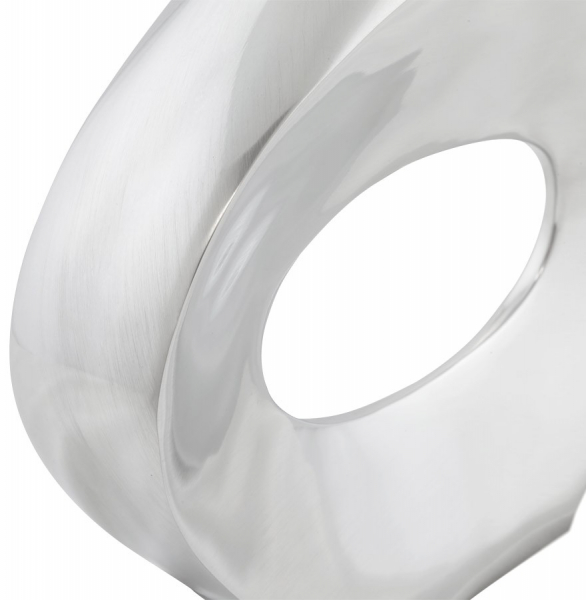 Vaza decorativa de design KEY Argintie / Aliminiu [5]