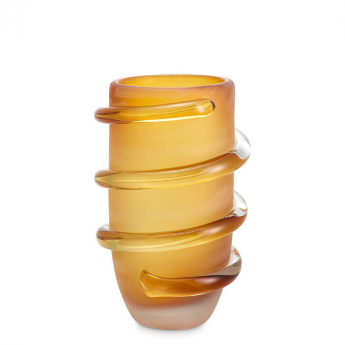   Vaza Eliano S amber mat 119404 EICHHOLTZ [1]