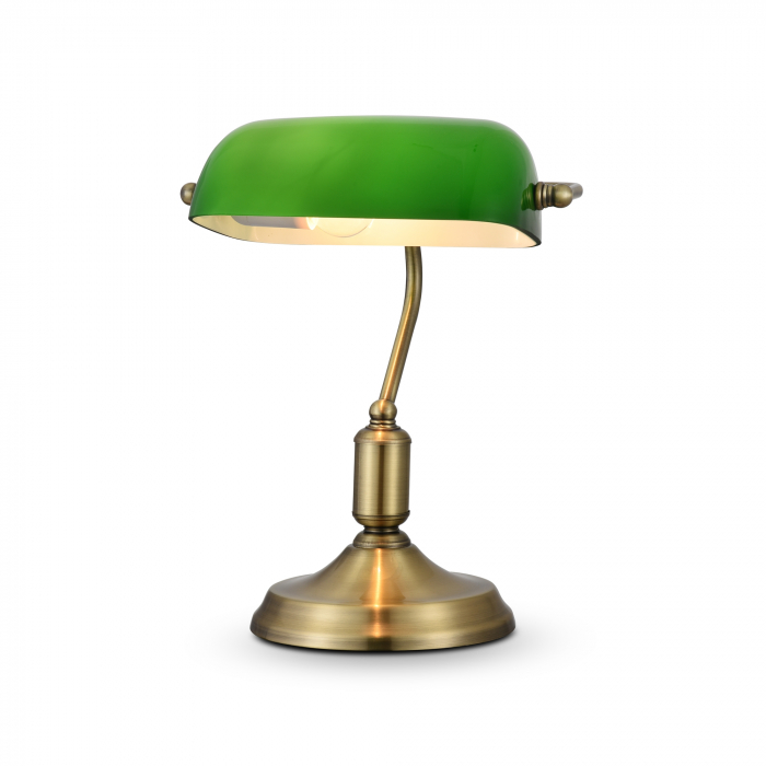 Veioza Kiwi Z153-TL-01-BS, cu intrerupator, 1xE27, bronz+verde, IP20, Maytoni [2]