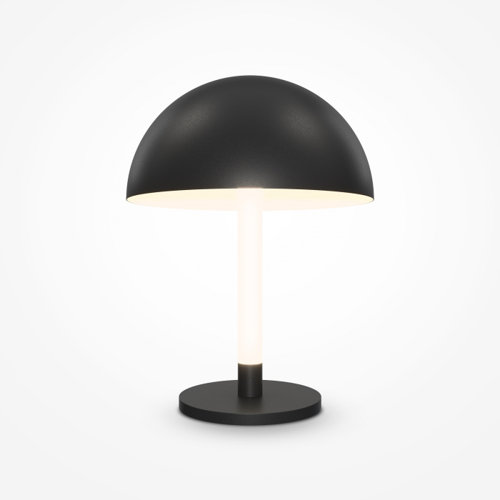 Veioza LED Ray Z012TL-L8B3K, cu intrerupator, 8W, 750lm, lumina calda, IP20, neagra, Maytoni [1]