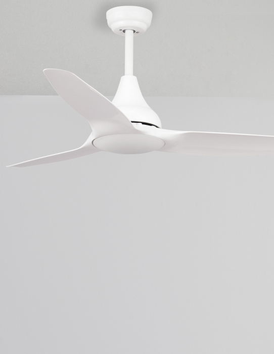 Ventilator cu LED alb/negru Martus, Ø 122 cm, baza otel, lame din ABS, 5267302 - Novaluce [13]