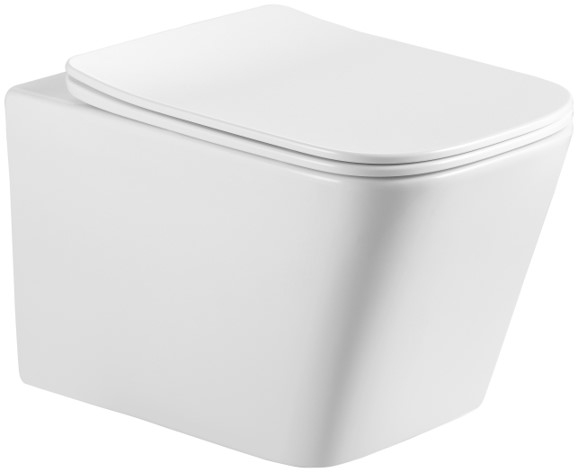 Vas WC baie suspendat, alb, E-1060A, COMAD [1]