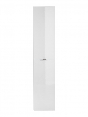Dulap baie inalt suspendat 170x35 cm, MDF lucios alb, Capri White, COMAD [1]