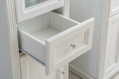 Dulap baie 40x80 cm, alb, design clasic, Palace White COMAD [3]