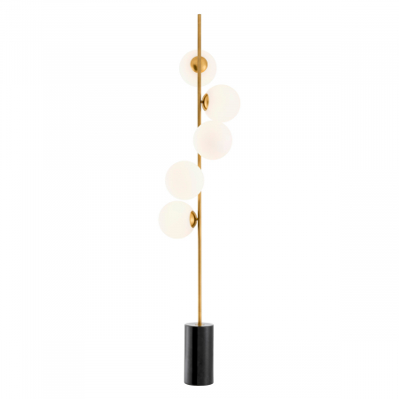 Produse -   Lampă de podea Tempo cu finisaj din alamă antică 112317 EICHHOLTZ