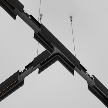 Accesoriu Accesorii pentru șine Exility, Aluminiu Negru, Maytoni TRA034CWT-42B-DE [4]