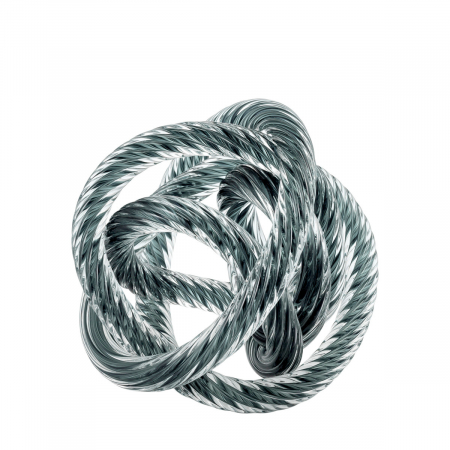 Promotii -   Accesoriu birou Dominico sticlă gri-albastră M 113528 EICHHOLTZ
