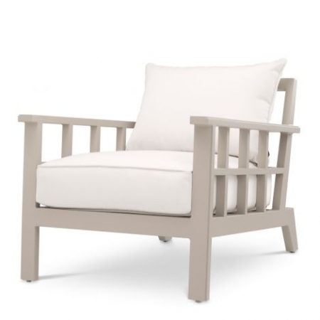   Scaun de exterior Cap-Ferrat din pânză sunbrella bej 113740 EICHHOLTZ [8]