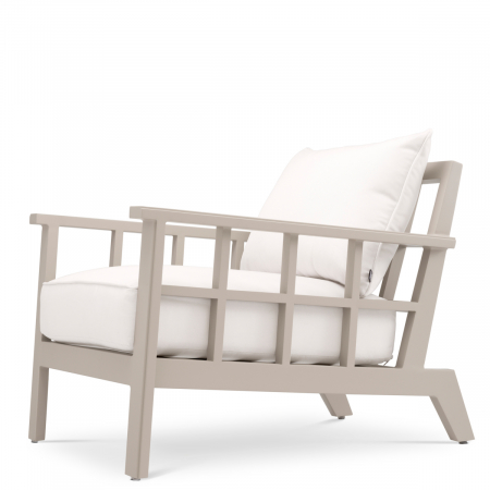   Scaun de exterior Cap-Ferrat din pânză sunbrella bej 113740 EICHHOLTZ [4]