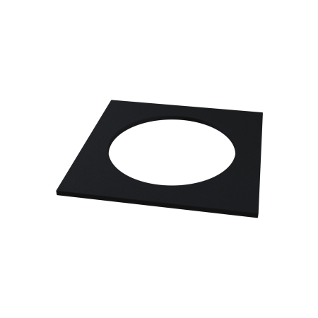 Iluminat - Accesoriu corp de iluminat încastrat Kappell, Aluminiu Negru, Maytoni DLA040-02B