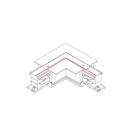 Accesoriu CTLS RECESSED POWER L CONNECTOR, RIGHT (L-R) 8230 Nowodvorski [1]