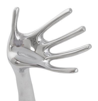 Accesoriu design decorativ HAND Argintiu [3]