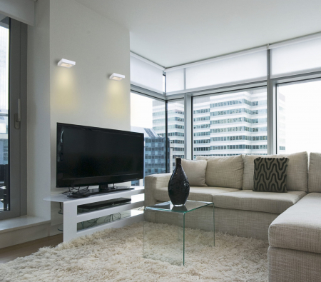 Aplica alba iluminare LED Zalia 13x14,5x3 cm metal/acril, W0133 - Maxlight [2]