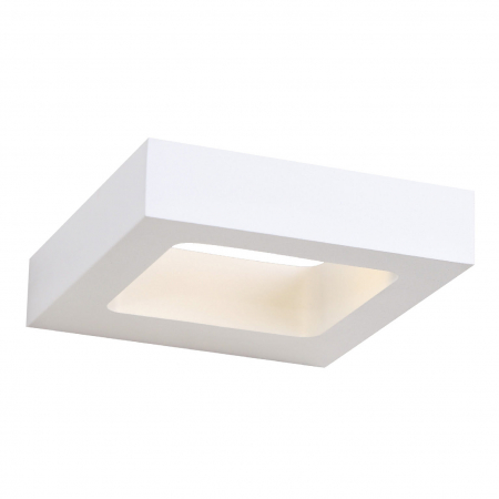 Aplice LED - Aplica alba iluminare LED Zalia 13x14,5x3 cm metal/acril, W0133 - Maxlight