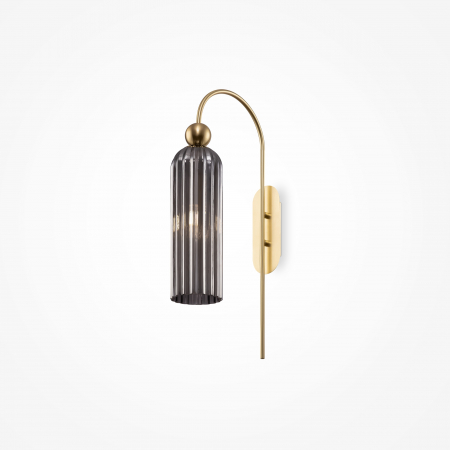 Aplice LED - Aplica Antic MOD302WL-01GR, 1xE14, aurie+gri, IP20, Maytoni