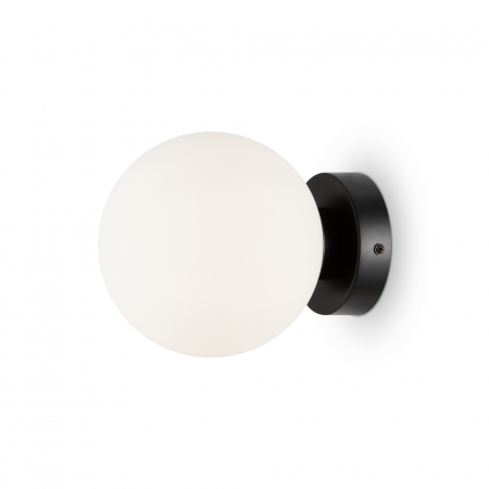 Produse - Aplica Basic Form MOD321WL-01B, 1xE14, neagra+alba, IP20, Maytoni