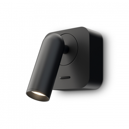 Promotii - Aplica LED Mirax C039WL-L3B3K, 3W, 150lm, lumina calda, IP20, neagra, Maytoni