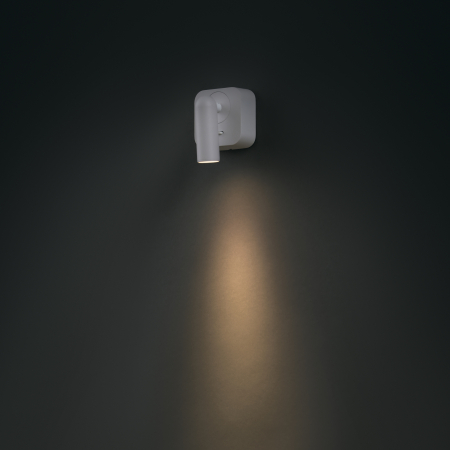 Aplica LED Mirax C039WL-L3W3K, 3W, 150lm, lumina calda, IP20, alba, Maytoni [1]