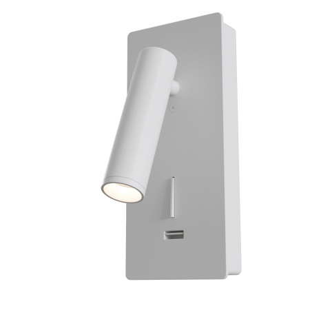 Promotii - Aplica LED Mirax C041WL-L3W3K, 3W, 200lm, lumina calda, IP20, alba, Maytoni
