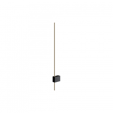 Aplica LED Pars C070WL-L6GB3K, 6W, 500lm, lumina calda, IP20, neagra+aurie, Maytoni [2]