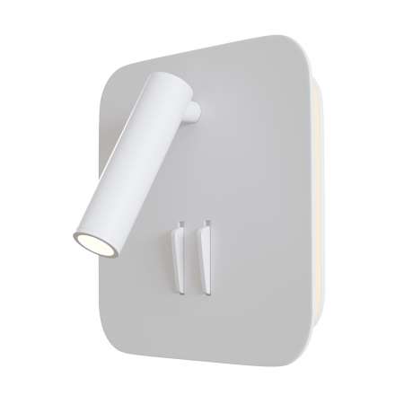 Aplica LED Ios C175-WL-01-6W-W, 9W, 550lm, lumina calda, IP20, alba, Maytoni [1]