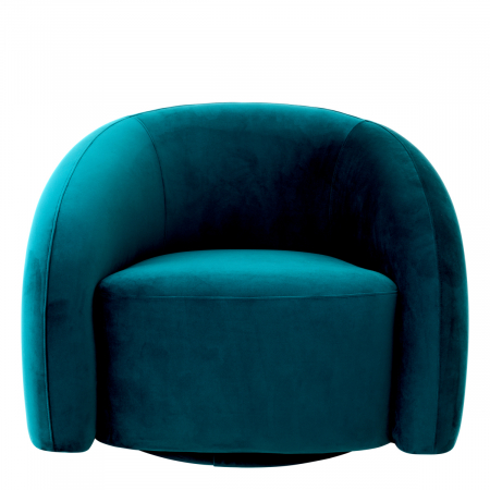   Scaun rotativ Novelle savona verde mării catifea 117010 EICHHOLTZ [2]