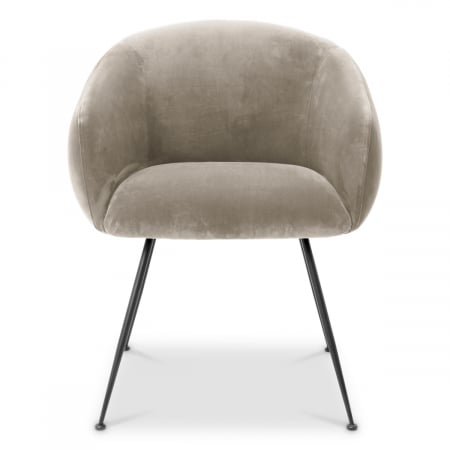   Scaun de dining Elbury velur greige savona 117009 EICHHOLTZ [2]