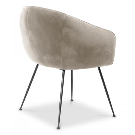   Scaun de dining Elbury velur greige savona 117009 EICHHOLTZ [3]