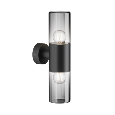 Produse - Aplică de exterior Amas, Aluminiu și sticlă Grafit, 60W, MAYTONI O432WL-02GF