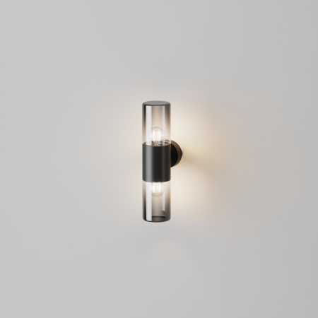 Aplică de exterior Amas, Aluminiu și sticlă Grafit, 60W, MAYTONI O432WL-02GF [5]