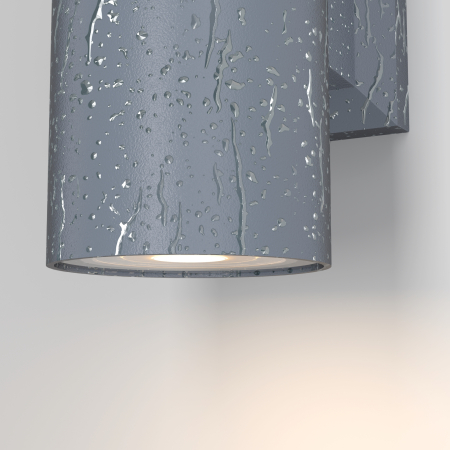 Aplică de exterior Bowery, Aluminiu Gri, 50W, MAYTONI O574WL-02GR [6]