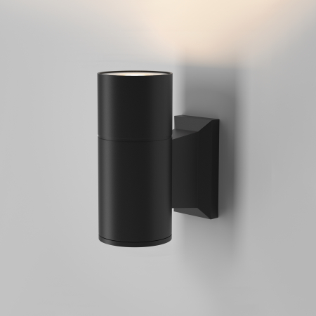 Promotii - Aplică de exterior Bowery, Aluminiu Negru, 50W, MAYTONI O574WL-01B