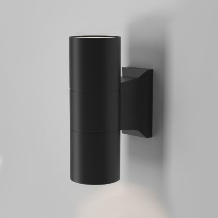 Promotii - Aplică de exterior Bowery, Aluminiu Negru, 50W, MAYTONI O574WL-02B