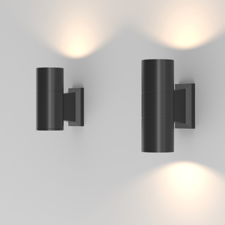 Aplică de exterior Bowery, Aluminiu Negru, 50W, MAYTONI O574WL-02B [2]