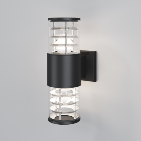Aplică de exterior Bronx, Aluminiu Negru, 60W, Maytoni O576WL-02B [4]