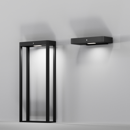Aplică de exterior Pir, Aluminiu și sticlă Grafit, 2W, MAYTONI OSL456WL-L2GF3K [3]