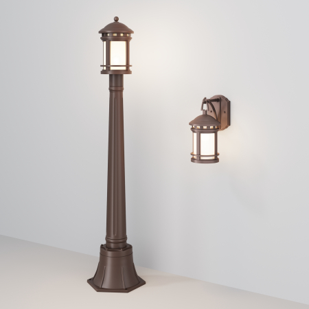 Aplică de exterior Salamanca, Aluminiu Maro, 60W, MAYTONI O031WL-01BR [2]