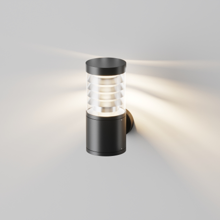 Aplică de exterior Spir, Aluminiu și plastic Grafit, 12W, MAYTONI O439WL-L12GF3K [5]