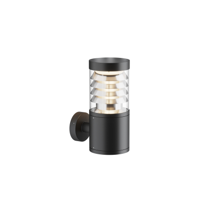 Produse - Aplică de exterior Spir, Aluminiu și plastic Grafit, 12W, MAYTONI O439WL-L12GF3K
