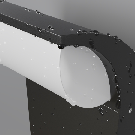 Aplică de exterior Stock, Aluminiu și plastic Grafit, 7W, MAYTONI O446WL-L7GF3K [7]